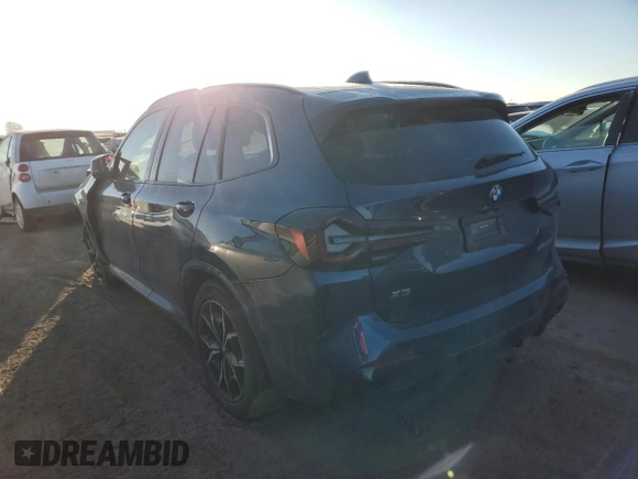 2023 BMW X3 M40i with VIN 5UX83DP08P9N63373, listed as a Copart auction lot 88806845 with 24,155 mi miles and Salvage Title. Bid and sale history available at DreamBid. Image 2.