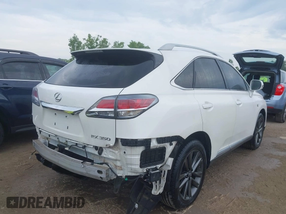 2013 Lexus RX 350 with VIN 2T2BK1BAXDC183350, listed as a IAAI auction lot 42744038 with 118,993 mi miles and . Bid and sale history available at DreamBid. Image 4.
