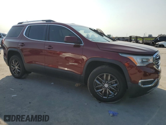 2017 GMC Acadia SLT with VIN 1GKKNMLS8HZ217631, listed as a Copart auction lot 58888925 with Not provided miles and Salvage title. Bid and sale history available at DreamBid. Image 4.