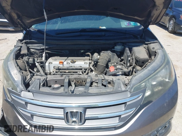 2012 Honda CR-V EX-L with VIN 5J6RM3H72CL032220, listed as a IAAI auction lot 41847196 with 124,876 mi miles. Bid and sale history available at carsss.com. Image 10.