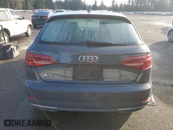 2017 Audi A3 e-tron Sportback Premium z VIN WAUUPBFF0HA079113, wystawiony jako Copart lot #78683724 z przebiegiem 88 788 mil mil oraz Szkoda całkowita • Salvage title. Historia ofert i sprzedaży dostępna na DreamBid. Obrazek 6.