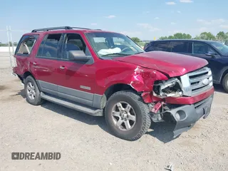 2007 Ford Expedition XLT with VIN 1FMFU16597LA94553, listed as a IAAI auction lot 39817430 with 172,835 mi miles and . Bid and sale history available at DreamBid. Image 1.