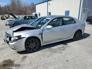 2007 Acura TL Type-S with VIN 19UUA76567A037909, listed as a Copart auction lot 52577385 with 0 mi miles and Salvage Title. Bid and sale history available at carsss.com. Image 1.