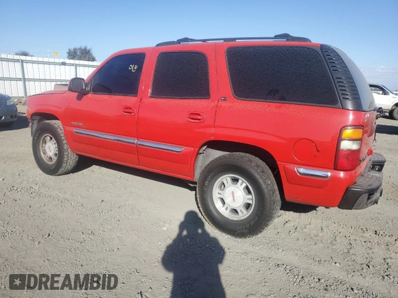 2002 GMC Yukon SLE with VIN 1GKEK13V82R169506, listed as a Copart auction lot 76829664 with 229,114 mi miles and Salvage Title. Bid and sale history available at carsss.com. Image 2.