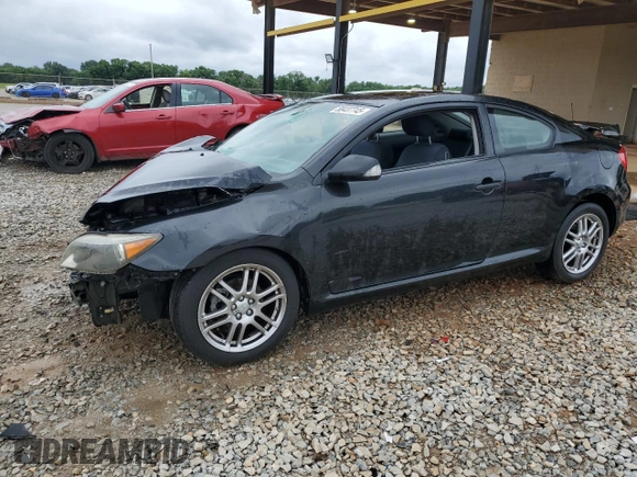 2007 Scion tC Spec with VIN JTKDE177570219065, listed as a Copart auction lot 58437745 with 215,227 mi miles and Salvage title. Bid and sale history available at DreamBid. Image 1.