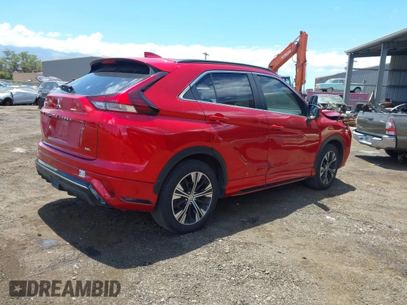 2022 Mitsubishi Eclipse Cross SE с VIN JA4ASWAA4NZ001514, выставлен на аукционе IAAI как лот 42023640 с пробегом 52 972 миль миль и . История ставок и продаж доступна на DreamBid. Изображение 4.