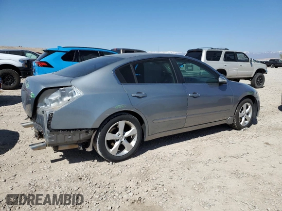 2008 Nissan Altima 3.5 SE with VIN 1N4BL21E18N474680, listed as a Copart auction lot 52615095 with 132,761 mi miles and Salvage Title. Bid and sale history available at carsss.com. Image 3.