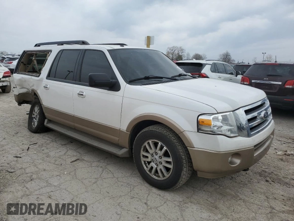 2013 Ford Expedition Max XLT with VIN 1FMJK1J51DEF15155, listed as a Copart auction lot 52857115 with 137,376 mi miles and Clean title. Bid and sale history available at DreamBid. Image 4.