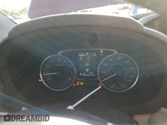 2015 Subaru Crosstrek Limited with VIN JF2GPASC7F8287923, listed as a Copart auction lot 57485815 with 90,223 mi miles and Salvage title. Bid and sale history available at DreamBid. Image 9.