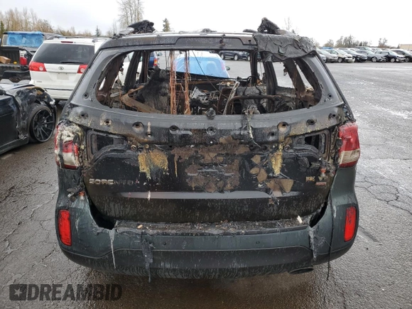 2014 Kia Sorento EX with VIN 5XYKUDA7XEG547150, listed as a Copart auction lot 42542245 with 0 mi miles and Salvage Title. Bid and sale history available at carsss.com. Image 6.