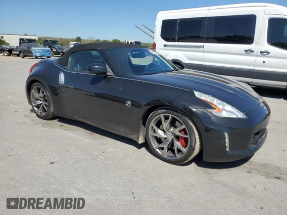 2014 Nissan 370Z Touring with VIN JN1AZ4FH6EM620580, listed as a Copart auction lot 49808725 with 80,591 mi miles and Clean Title. Bid and sale history available at DreamBid. Image 4.