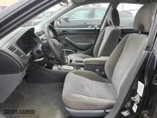 2005 Honda Civic Sdn VP with VIN 2HGES163X5H583561, listed as a Copart auction lot 49664185 with 131,166 mi miles and Salvage Title. Bid and sale history available at carsss.com. Image 7.