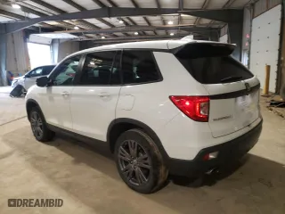 2021 Honda Passport EX-L with VIN 5FNYF8H5XMB020506, listed as a Copart auction lot 50731593 with 30,847 mi miles. Bid and sale history available at carsss.com. Image 2.