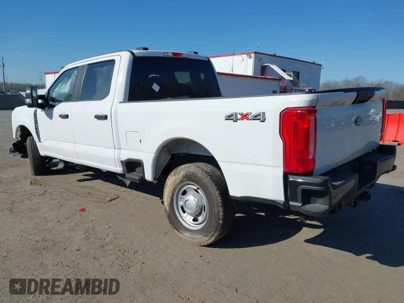 2023 Ford F-250 XL with VIN 1FT7W2BA9PEC16943, listed as a IAAI auction lot 41688677 with 7,668 mi miles and . Bid and sale history available at DreamBid. Image 3.