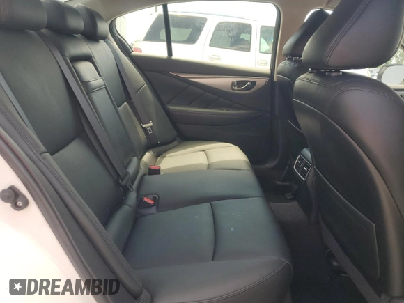 2020 Infiniti Q50 3.0t LUXE with VIN JN1EV7AP3LM208515, listed as a Copart auction lot 52169055 with 47,292 mi miles and Salvage Title. Bid and sale history available at carsss.com. Image 10.