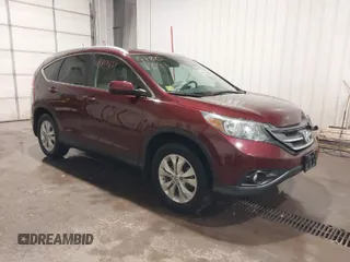 2013 Honda CR-V EX-L with VIN 5J6RM4H71DL087636, listed as a IAAI auction lot 41801641 with 147,795 mi miles. Bid and sale history available at carsss.com. Image 1.