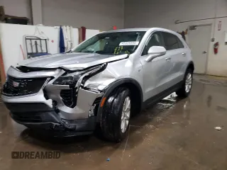 2019 Cadillac XT4 AWD Luxury with VIN 1GYFZBR44KF128401, listed as a Copart auction lot 45926895 with 76,303 mi miles and Salvage Title. Bid and sale history available at carsss.com. Image 1.