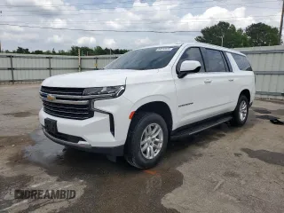 2021 Chevrolet Suburban LT z VIN 1GNSCCKD2MR201909, wystawiony jako Copart lot #54512375 z przebiegiem 121 487 mil mil oraz Szkoda całkowita • Salvage title. Historia ofert i sprzedaży dostępna na DreamBid. Obrazek 1.