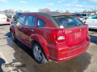 2008 Dodge Caliber SE with VIN 1B3HB28C78D660078, listed as a IAAI auction lot 40999360 with 174,027 mi miles. Bid and sale history available at carsss.com. Image 3.