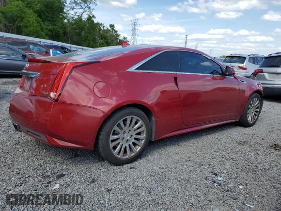 2012 Cadillac CTS Performance with VIN 1G6DJ1E39C0142054, listed as a Copart auction lot 50900825 with 133,647 mi miles and Salvage Title. Bid and sale history available at DreamBid. Image 3.