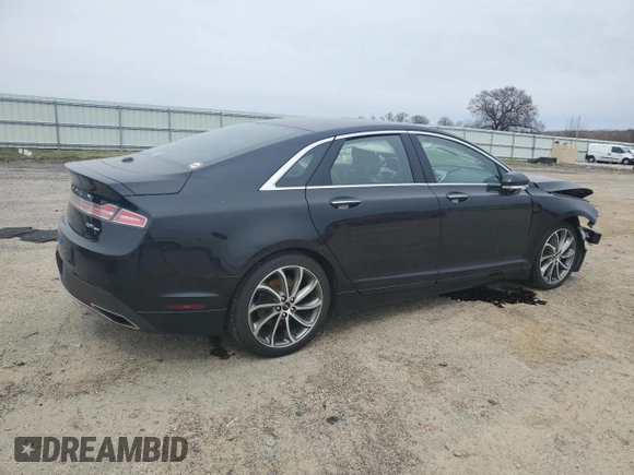 2019 Lincoln MKZ Reserve I with VIN 3LN6L5D98KR631505, listed as a Copart auction lot 51436065 with 39,980 mi miles and Salvage Title. Bid and sale history available at carsss.com. Image 3.