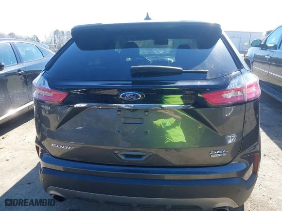 2019 Ford Edge SEL with VIN 2FMPK4J9XKBB24125, listed as a IAAI auction lot 41617509 with NaN miles. Bid and sale history available at carsss.com. Image 16.