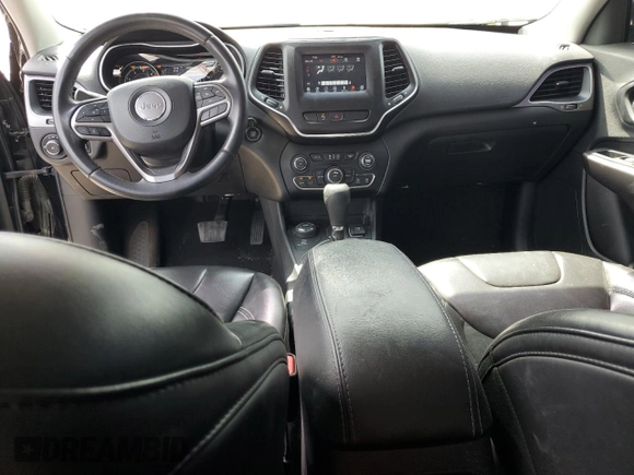 2019 Jeep Cherokee Latitude Plus z VIN 1C4PJMLB9KD393699, wystawiony jako Copart lot #56906055 z przebiegiem 52 674 mil mil oraz Szkoda całkowita • Salvage title. Historia ofert i sprzedaży dostępna na DreamBid. Obrazek 8.