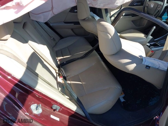 2014 Honda Accord Sedan EX-L with VIN 1HGCR2F81EA227065, listed as a IAAI auction lot 41465211 with 182,460 mi miles. Bid and sale history available at carsss.com. Image 7.