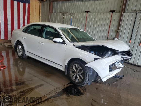 2016 Volkswagen Passat S with VIN 1VWAT7A34GC042612, listed as a Copart auction lot 57179225 with 66,014 mi miles and Salvage title. Bid and sale history available at DreamBid. Image 4.