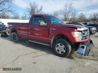 2013 Ford F-150 XL with VIN 1FTNF1EF0DKD31954, listed as a Copart auction lot 47823055 with 110,955 mi miles and Salvage Title. Bid and sale history available at carsss.com. Image 4.