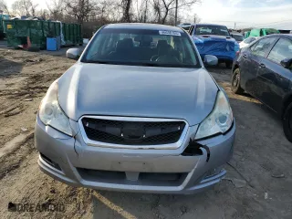 2011 Subaru Legacy 2.5i Ltd Pwr Moon with VIN 4S3BMBK61B3258569, listed as a Copart auction lot 46636155 with 186,604 mi miles and Salvage Title. Bid and sale history available at carsss.com. Image 5.