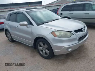 2007 Acura RDX Tech Pkg with VIN 5J8TB18587A010200, listed as a IAAI auction lot 41878727 with 168,624 mi miles. Bid and sale history available at carsss.com. Image 1.