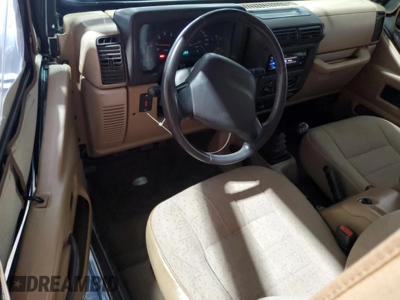 2002 Jeep Wrangler X with VIN 1J4FA39SX2P718415, listed as a Copart auction lot 52788015 with 152,093 mi miles and Salvage Title. Bid and sale history available at carsss.com. Image 8.