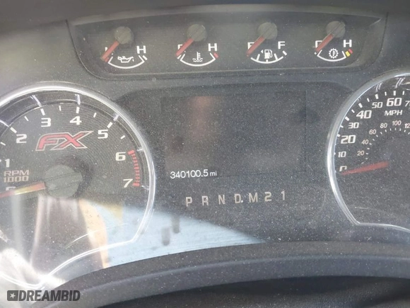 2013 Ford F-150 XL with VIN 1FTFW1CF5DKE02203, listed as a IAAI auction lot 41804409 with 340,100 mi miles. Bid and sale history available at carsss.com. Image 7.