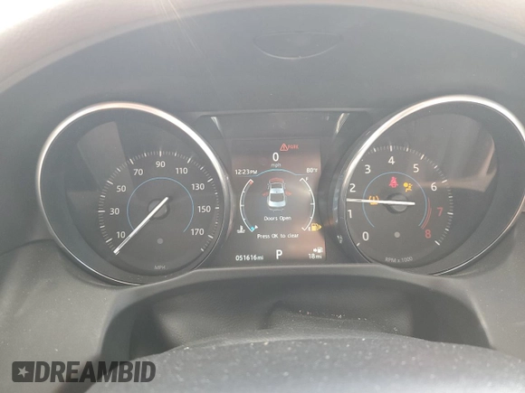 2016 Jaguar XF 35t Prestige with VIN SAJBE4BVXGCY02950, listed as a Copart auction lot 66197884 with 51,616 mi miles and Salvage Title. Bid and sale history available at carsss.com. Image 9.