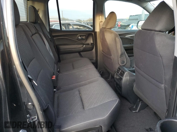 2023 Honda Ridgeline Sport with VIN 5FPYK3F13PB068889, listed as a Copart auction lot 42855205 with 19,879 mi miles and Salvage title. Bid and sale history available at DreamBid. Image 10.