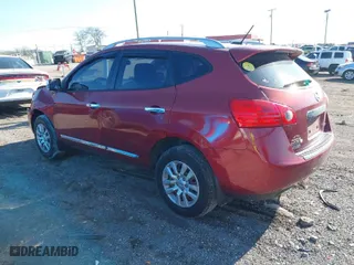 2015 Nissan Rogue Select S with VIN JN8AS5MT8FW670485, listed as a IAAI auction lot 41876150 with 150,145 mi miles. Bid and sale history available at carsss.com. Image 3.