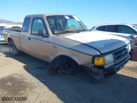 1996 Ford Ranger XL with VIN 1FTCR14A6TPA54409, listed as a IAAI auction lot 41347813 with 151,754 mi miles. Bid and sale history available at carsss.com. Image 1.