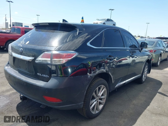 2015 Lexus RX 450h with VIN 2T2ZB1BA0FC001351, listed as a IAAI auction lot 41916676 with Not Provided miles and . Bid and sale history available at DreamBid. Image 4.