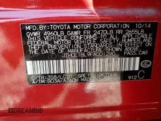 2015 Lexus GS 350 with VIN JTHCE1BL9FA001290, listed as a Copart auction lot 76063404 with 133,261 mi miles and Salvage Title. Bid and sale history available at carsss.com. Image 13.