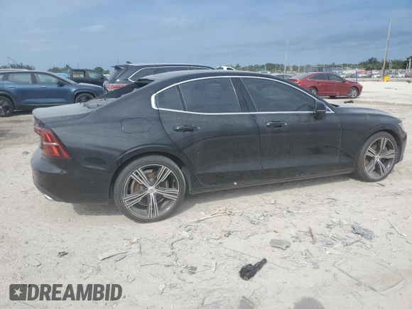 2019 Volvo S60 Inscription with VIN 7JRA22TL7KG004557, listed as a Copart auction lot 75839514 with 66,629 mi miles and Non Repairable. Bid and sale history available at carsss.com. Image 3.