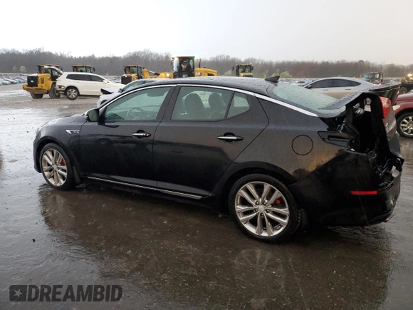 2014 Kia Optima SXL Turbo with VIN 5XXGR4A69EG286029, listed as a Copart auction lot 47866715 with 91,913 mi miles and Salvage Title. Bid and sale history available at DreamBid. Image 2.