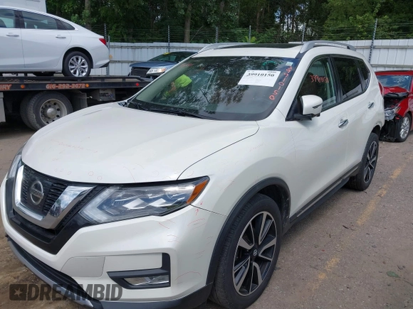 2017 Nissan Rogue S with VIN JN8AT2MV6HW259246, listed as a IAAI auction lot 39910150 with 95,224 mi miles and . Bid and sale history available at DreamBid. Image 2.