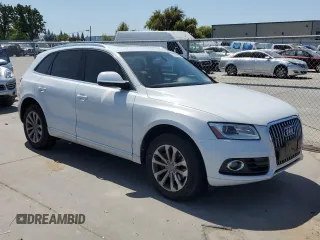 2014 Audi Q5 Premium Plus with VIN WA1LFAFP7EA102770, listed as a Copart auction lot 53556245 with 106,483 mi miles and Salvage Title. Bid and sale history available at carsss.com. Image 4.