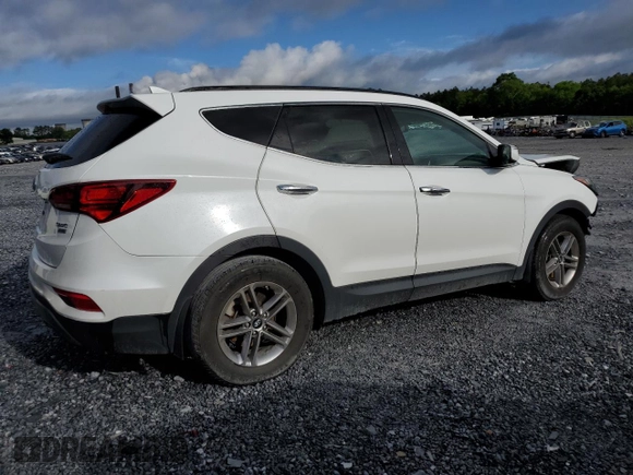 2017 Hyundai Santa Fe 2.4L with VIN 5XYZUDLB0HG471541, listed as a Copart auction lot 55471745 with 112,002 mi miles and Salvage title. Bid and sale history available at DreamBid. Image 3.