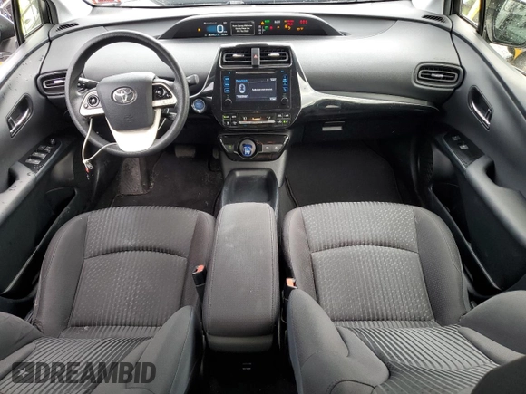 2017 Toyota Prius Two with VIN JTDKBRFUXH3029436, listed as a Copart auction lot 55909215 with 78,374 mi miles and Salvage Title. Bid and sale history available at DreamBid. Image 8.