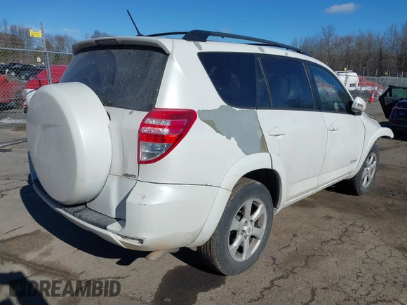2011 Toyota RAV4 Ltd with VIN 2T3DK4DV1BW040708, listed as a IAAI auction lot 41446815 with 179,941 mi miles. Bid and sale history available at carsss.com. Image 4.