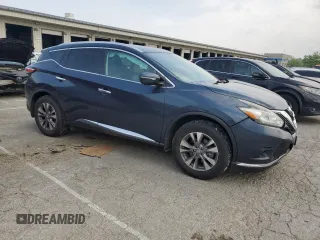 2015 Nissan Murano SL z VIN 5N1AZ2MH6FN233555, wystawiony jako Copart lot #55027435 z przebiegiem 220 609 mil mil oraz Szkoda całkowita • Salvage title. Historia ofert i sprzedaży dostępna na DreamBid. Obrazek 4.