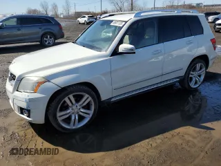 2011 Mercedes-Benz GLK GLK 350 with VIN WDCGG8HB2BF628750, listed as a Copart auction lot 49601105 with 167,885 mi miles and Salvage Title. Bid and sale history available at carsss.com. Image 1.