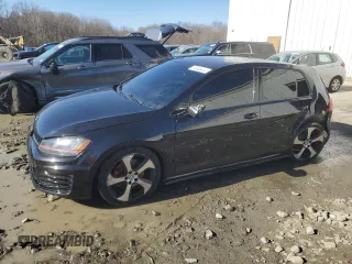 2017 Volkswagen Golf GTI S with VIN 3VW4T7AU3HM002463, listed as a Copart auction lot 46928325 with 88,052 mi miles and Salvage Title. Bid and sale history available at carsss.com. Image 1.